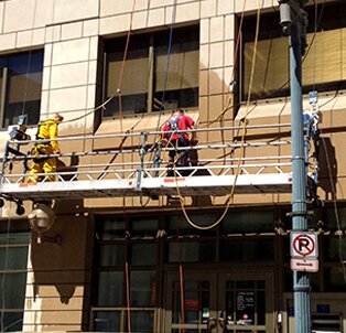 PSI cleaning services - exterior commercial building cleaning